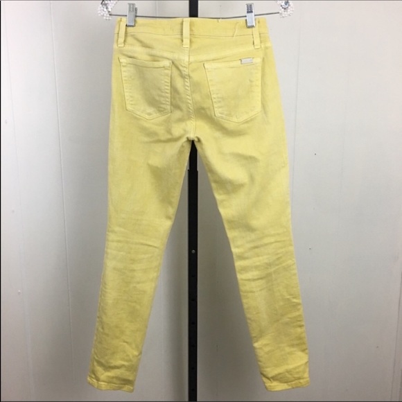 Joe’s NEW Yellow Straight Leg Jeans - Picture 4 of 8